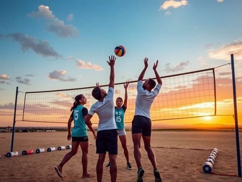 Indian Volleyball Stars in Taj Volley Star